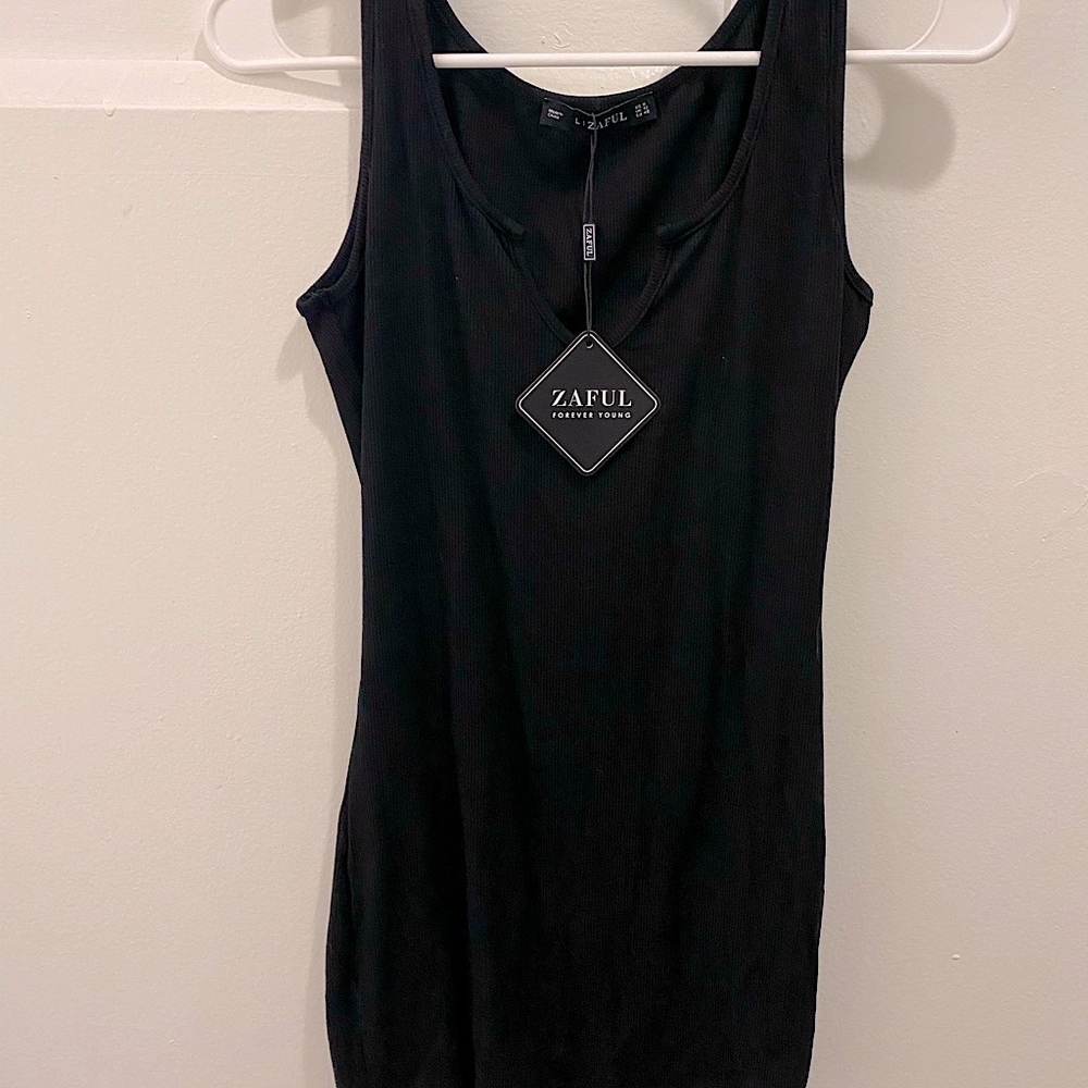 Ribbed bodycon dress
